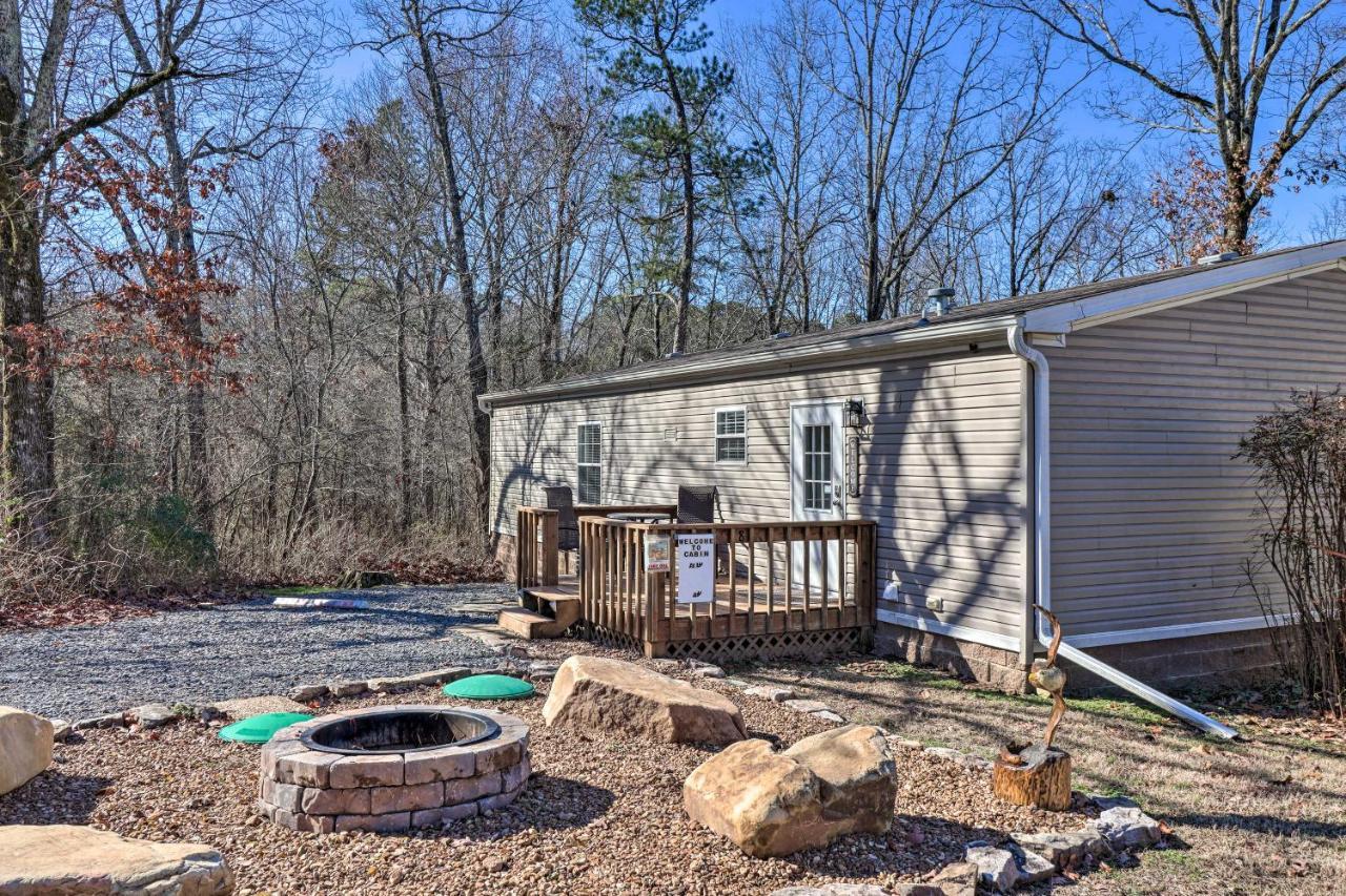 Lakefront Greers Ferry Cabin With Covered Boat Slip! Fairfield Bay Buitenkant foto